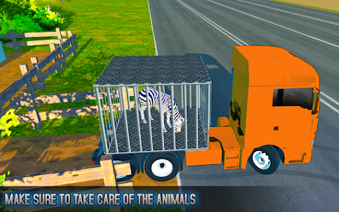 เกมจำลองรถบรรทุกสัตว์ 3 มิติ