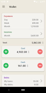 Wallet MOD APK -cost accounting (Premium) Download 1