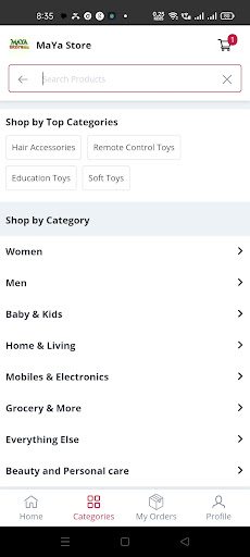 Maya Store Screen 3