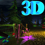 3D Magic forest live Wallpaper icon