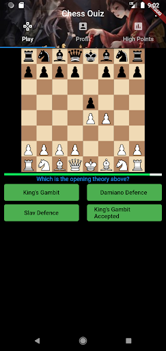Chess Quiz Screen 3