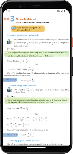 Toán Lớp6 - Tập hai Screen 2