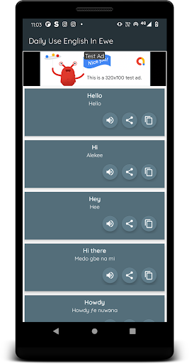 Learn English In Ewe Screen 2