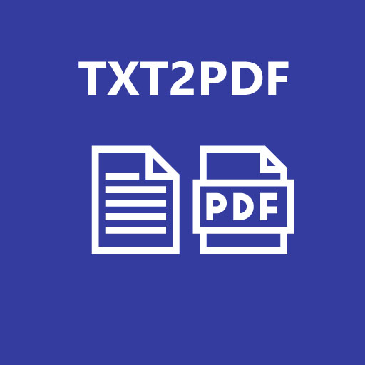 Text to PDF Converter  Icon