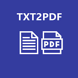 「Text to PDF Converter」のアイコン画像