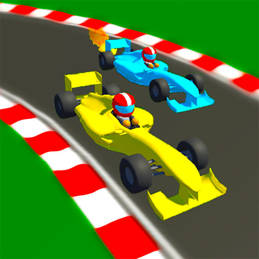 Racing Clicker Idle 3D Logo