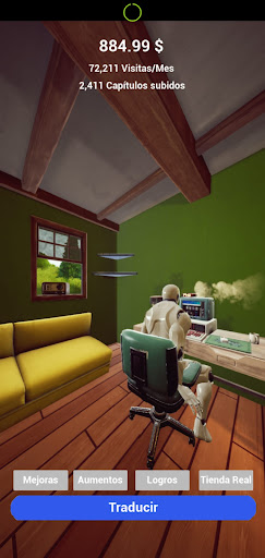 Novel translator idle Screen 3