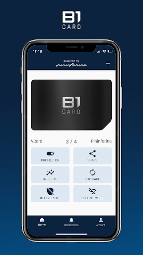 B1card Screen 2