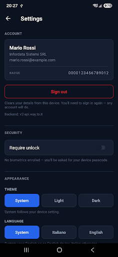 App screenshot