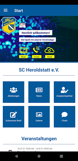 SC Heroldstatt e.V. Screen 2