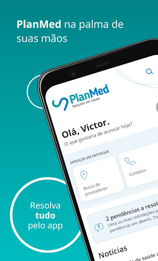 Android application PLANMED screenshort