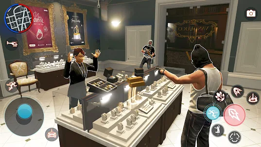 Mafia Gangster City Street Sim