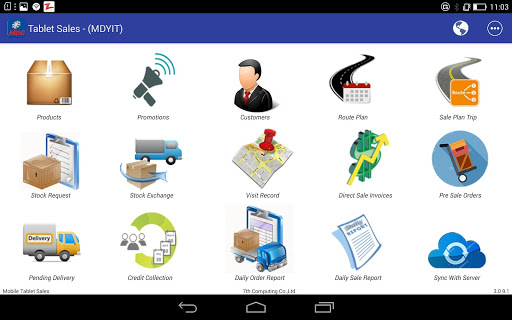 MDG SUB-D Tablet Sale App