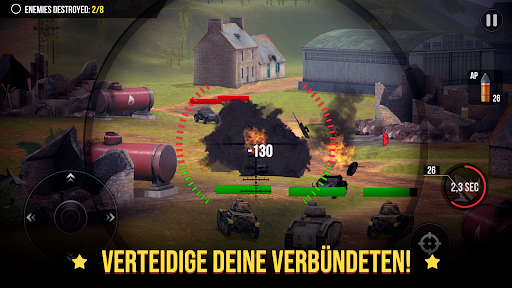 World of Artillery: Kanonen