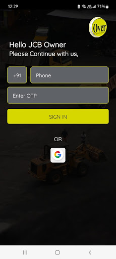Over Partner - Backhoe Loader Screen 2