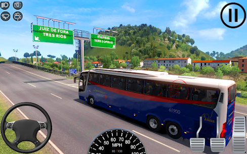 Euro Coach Bus Simulator Games v0.7 MOD APK (Unlimited Money) 4