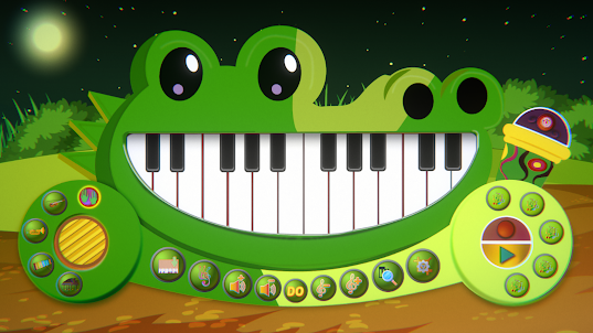 Crocodile Piano Sound Music