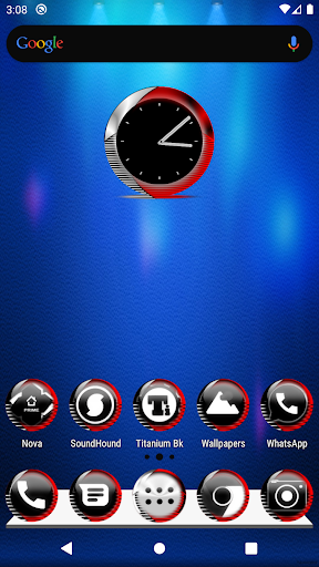 Android application White Icon Pack Style 7 screenshort