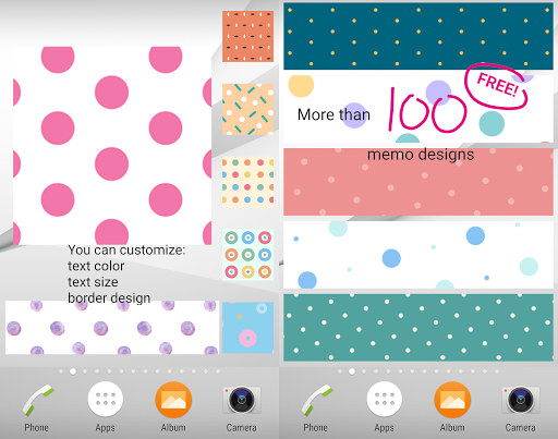 Sticky Memo Notepad *Dots* 4 Screen 2