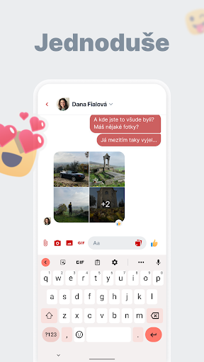 Seznam Messenger Screen 2