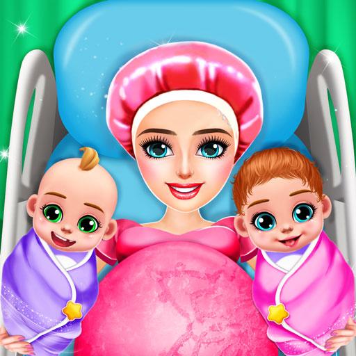 Pregnant Mom & Twin Baby Game