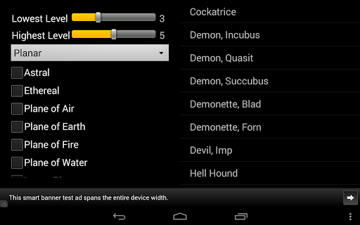 Old School Monsters Database