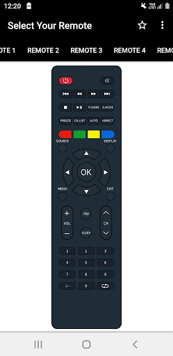 Lloyd TV Remote Screen 3