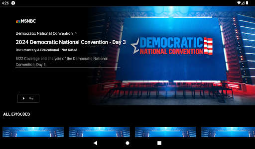 Screenshot of FidelityTV
