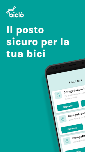 Android application Biclò screenshort