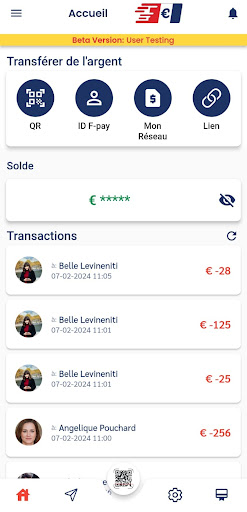 Android application FrancePay screenshort