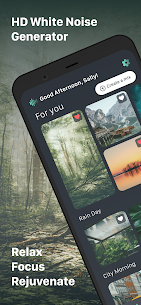 White Noise Generator APK + MOD v2.5.0(54) (Unlocked) 1