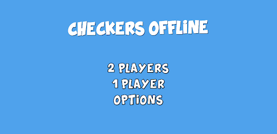 2 Player Checkers Offline
