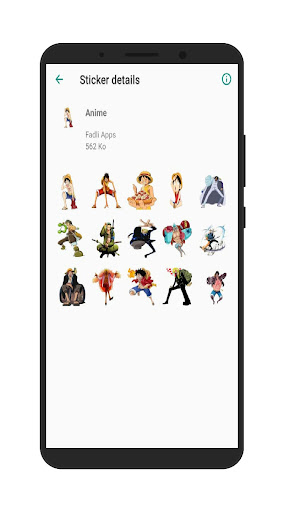 Anime Autocollants For WhatsApp - WAStickerApps
