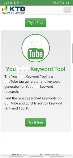 KTD Tag Keyword Tool
