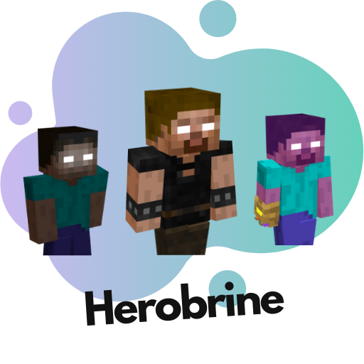 Crypypasta Herobrine Skin