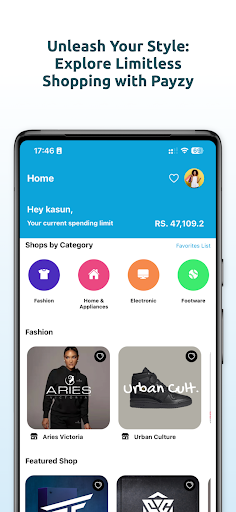Payzy | Buy now. Pay later. Screen 3