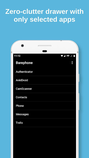 Barephone: Zero-clutter Minima Screen 3
