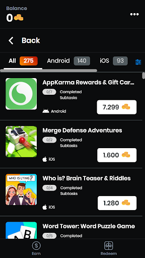 App preview