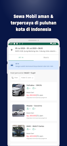 Movic - Solusi Rental Mobil Screen 2