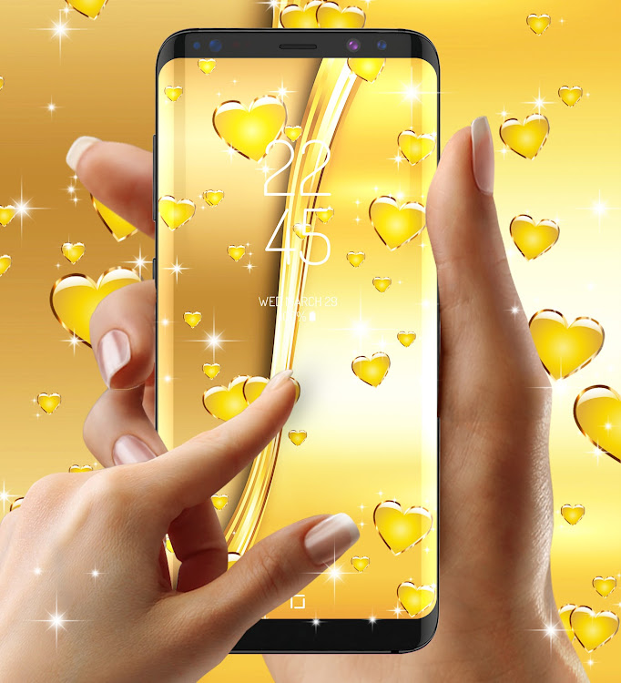 Golden live wallpaper - 25.8 - (Android)