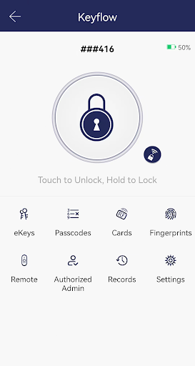 Android application Keyflow screenshort