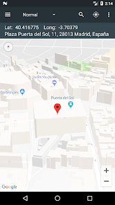 Screenshot 6 Mapa Coordenadas Pro android
