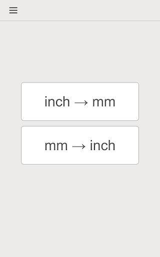 Screenshot of inch mm converter
