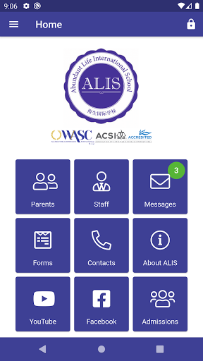 Android application Abundant Life Intl School screenshort