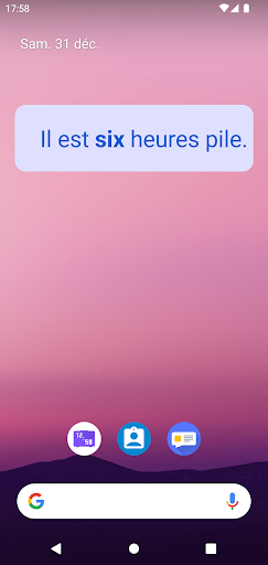 Anteprima dell'app
