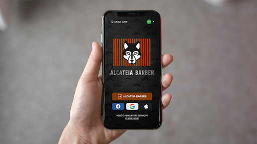 Android application Alcateia Barber screenshort
