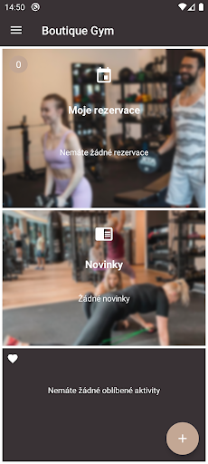 Boutique Gym Screen 2