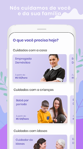 Android application Famyle para Famílias screenshort