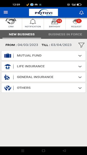 Android application Prithvi Advisor screenshort