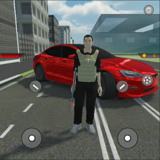 Tesla Car Drifting Game 3D logo